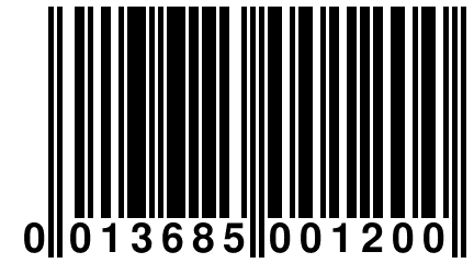 0 013685 001200