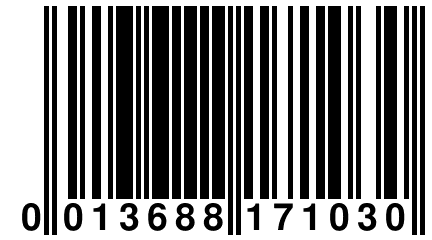 0 013688 171030