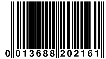 0 013688 202161