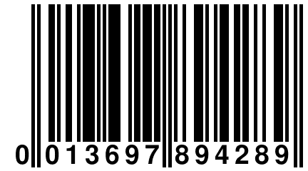 0 013697 894289