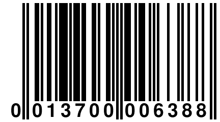 0 013700 006388