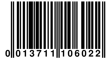 0 013711 106022