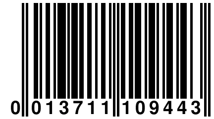 0 013711 109443