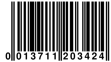 0 013711 203424