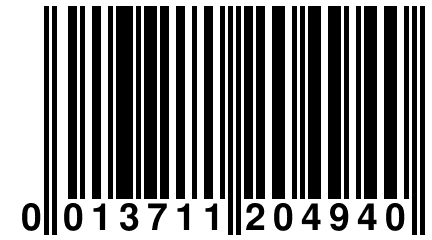 0 013711 204940