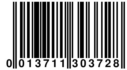 0 013711 303728