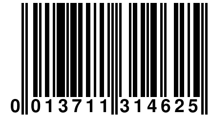 0 013711 314625