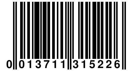 0 013711 315226