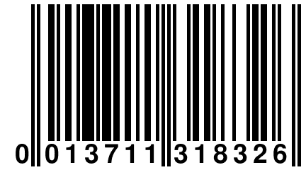 0 013711 318326