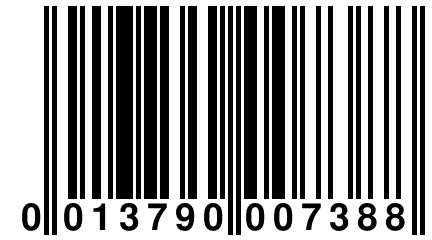 0 013790 007388