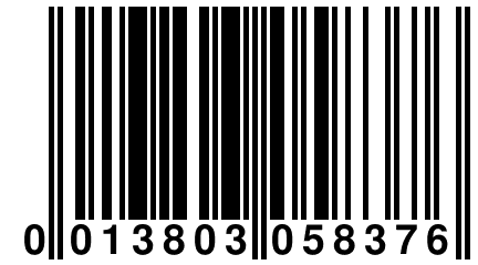 0 013803 058376