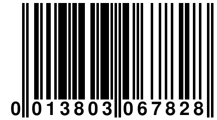 0 013803 067828