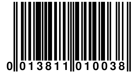 0 013811 010038