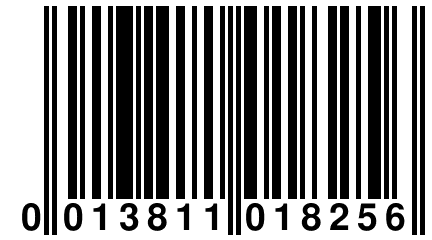 0 013811 018256