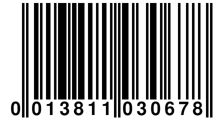 0 013811 030678