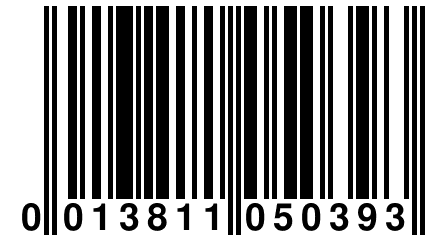 0 013811 050393