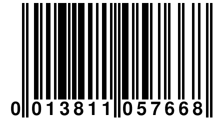 0 013811 057668