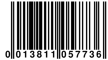 0 013811 057736