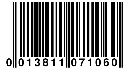 0 013811 071060