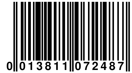 0 013811 072487