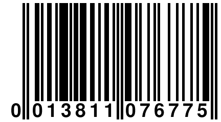 0 013811 076775