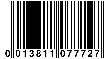 0 013811 077727