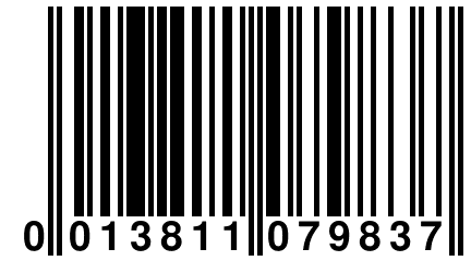 0 013811 079837