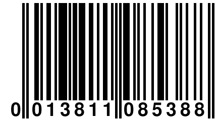 0 013811 085388