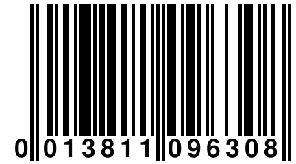 0 013811 096308