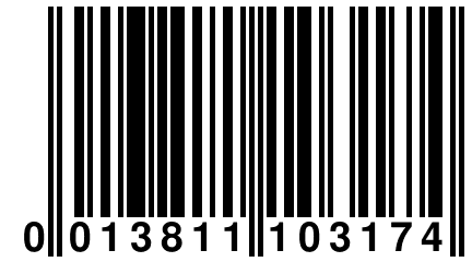 0 013811 103174