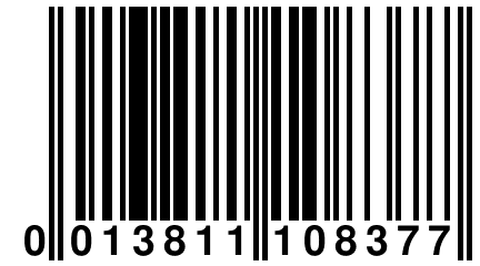 0 013811 108377