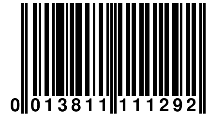 0 013811 111292