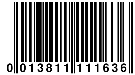 0 013811 111636