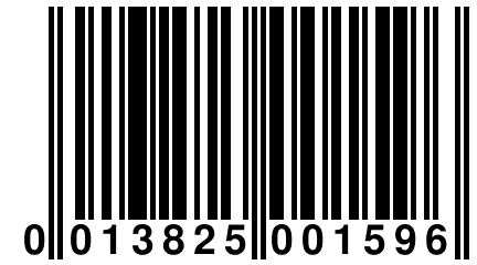 0 013825 001596