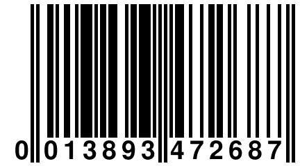 0 013893 472687