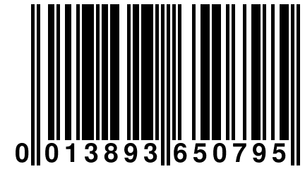 0 013893 650795