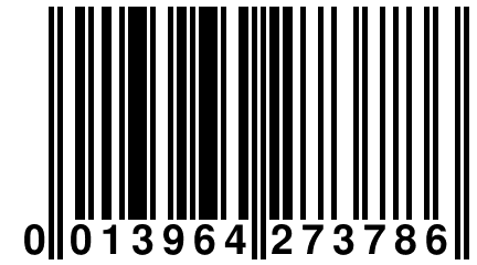 0 013964 273786