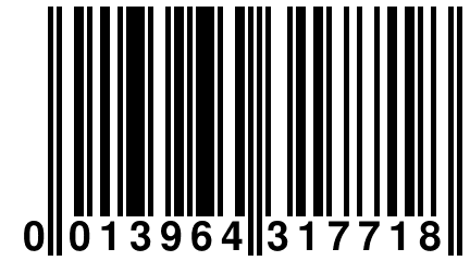 0 013964 317718