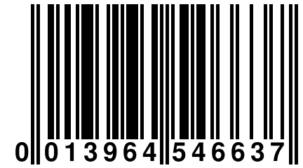 0 013964 546637