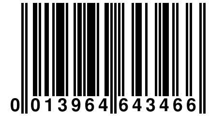 0 013964 643466