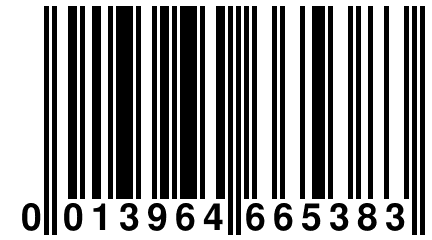 0 013964 665383