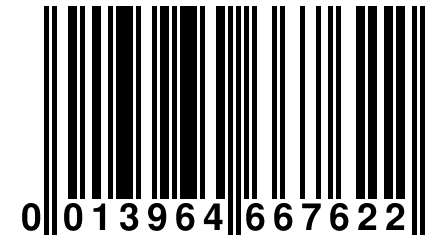 0 013964 667622