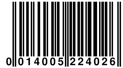 0 014005 224026