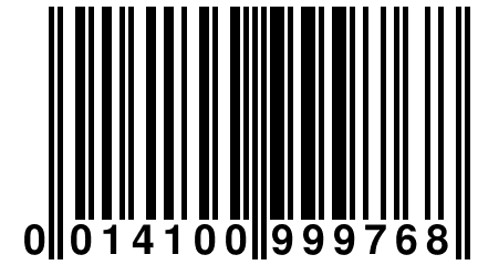 0 014100 999768