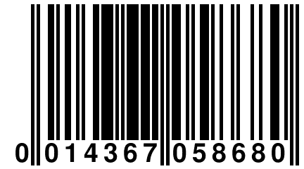 0 014367 058680