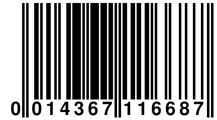 0 014367 116687