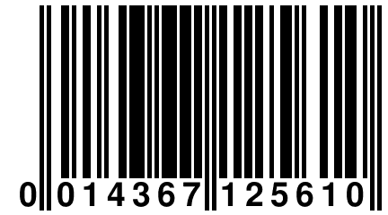 0 014367 125610