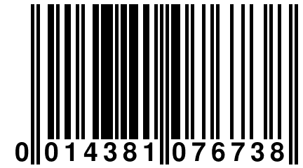 0 014381 076738