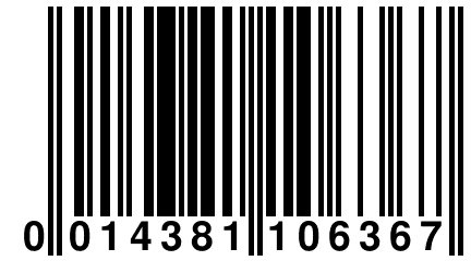 0 014381 106367