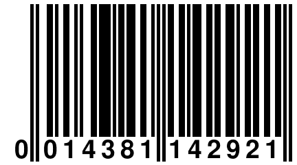 0 014381 142921